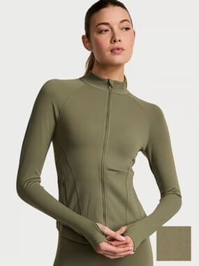 VSX Sport Elevate Set Jacket + Leggings Olive Green XS/S | Matching Set NWOT